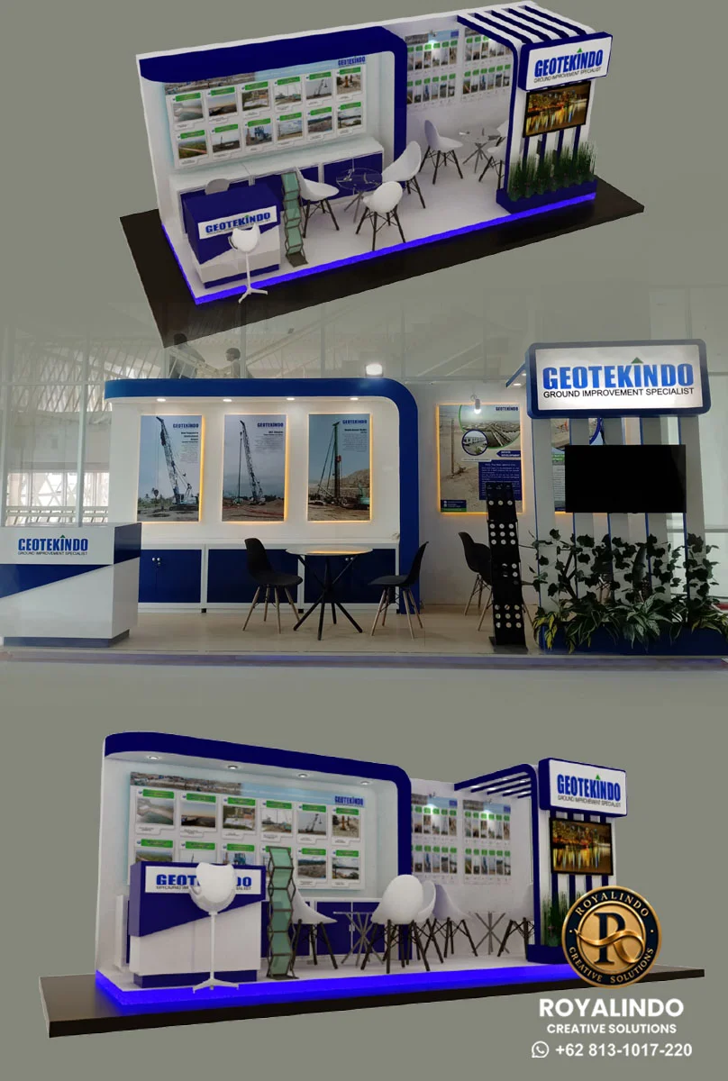 Booth Pameran Geotekindo RE-017