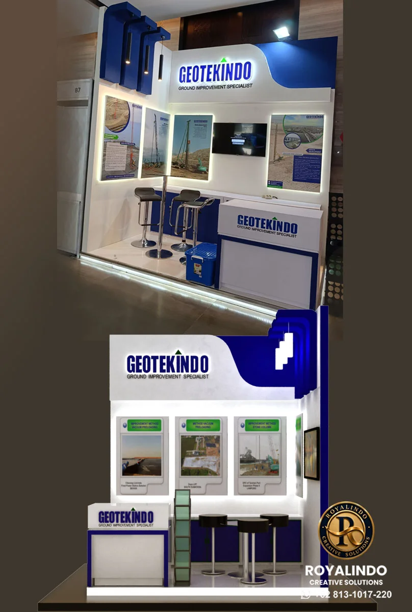 Booth Pameran Geotekindo RE-028
