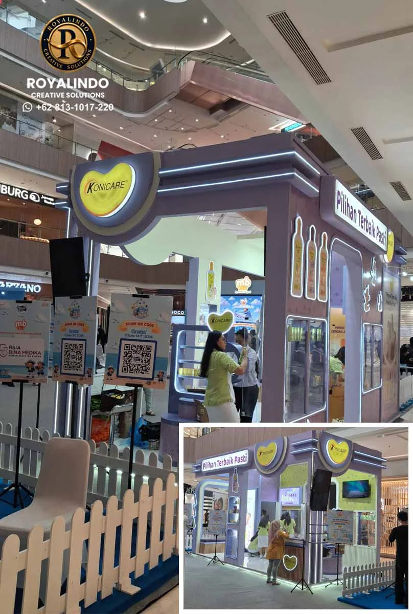Booth Pameran Konicare