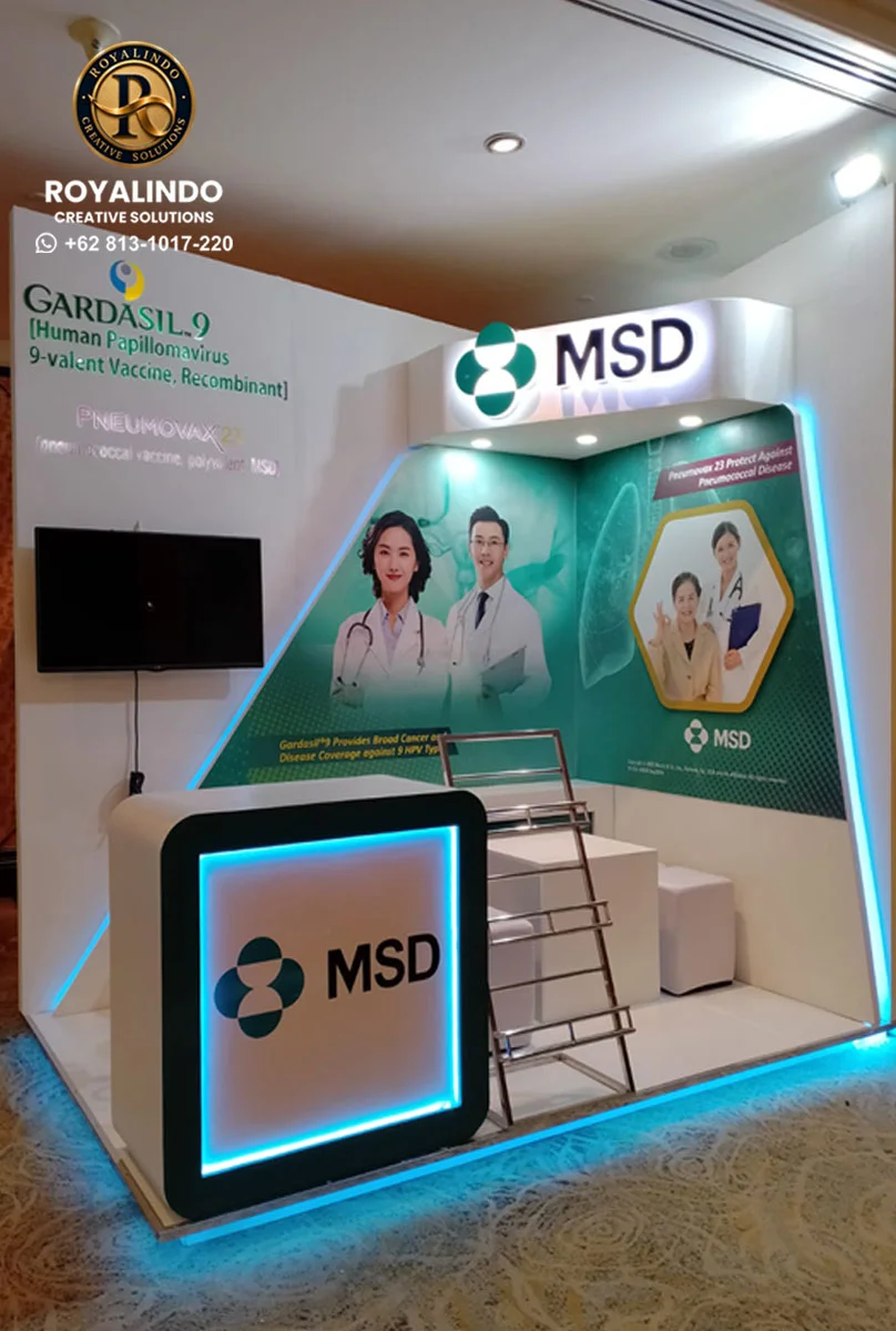 Booth Pameran MSD RE-021