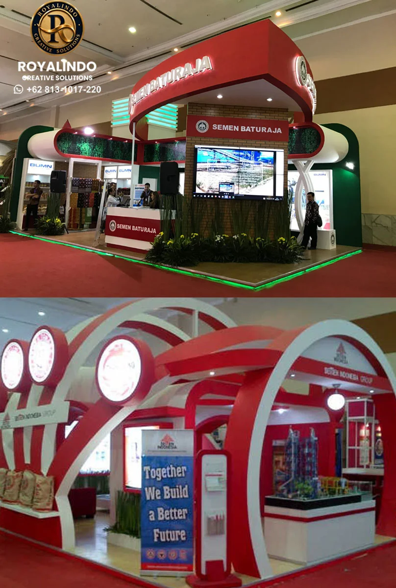 Booth Pameran Semen Baturaja
