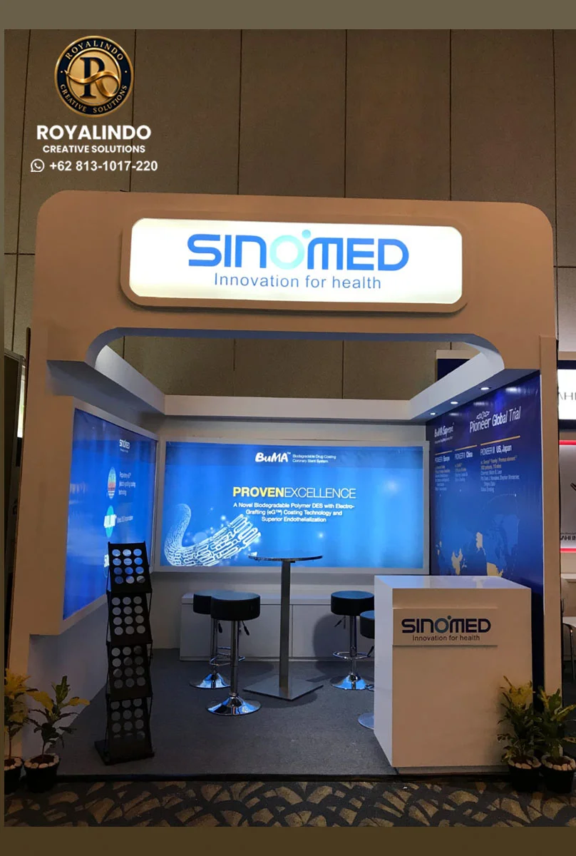 Booth Pameran Sinomed RE-026