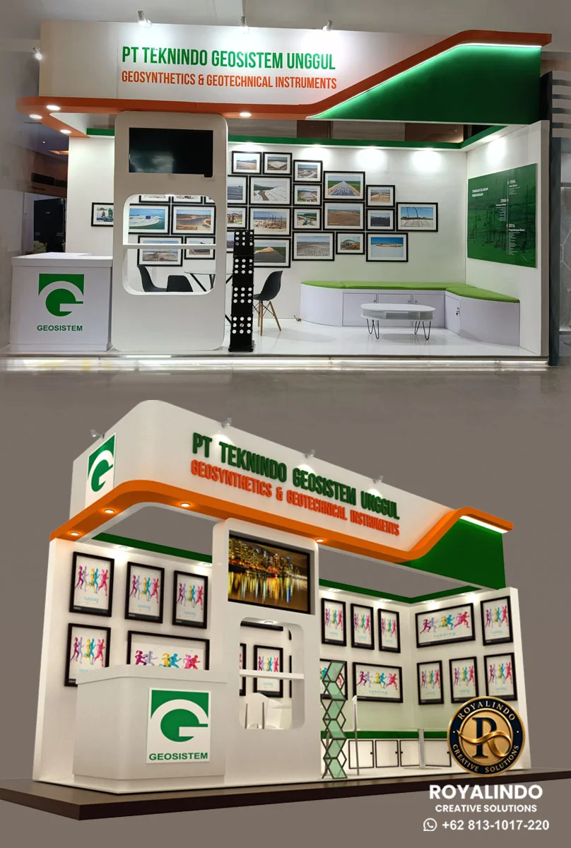 Booth Pameran Teknindo Geosistem Unggul RE-015