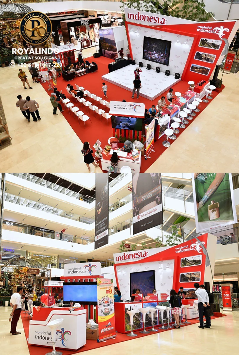Booth Pameran Wonderful Indonesia