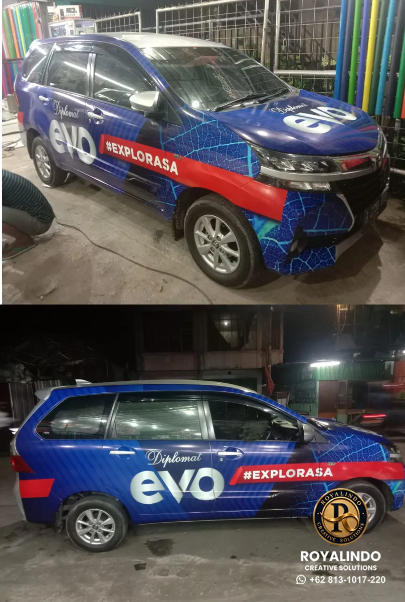 Cutting Sticker Mobil Custom RV-014