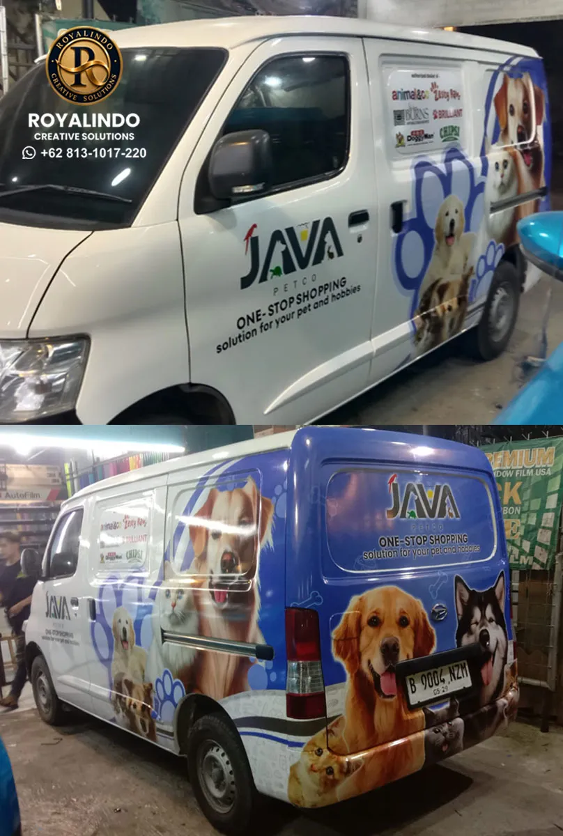 Cutting Sticker Mobil Custom Jaya