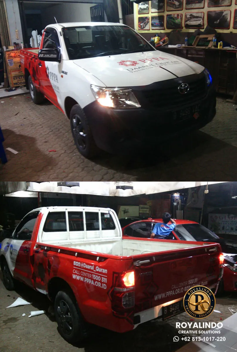Cutting Sticker Mobil Daarul Qur'an RV-012