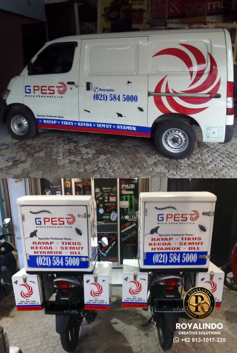 Cutting Sticker Mobil dan Motor Gpest RV-020