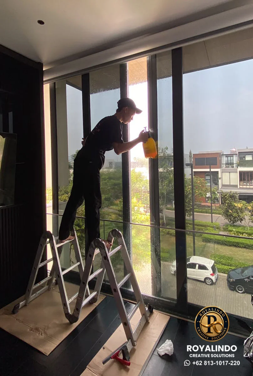 Kaca Film Gedung dan Kantor Custom C