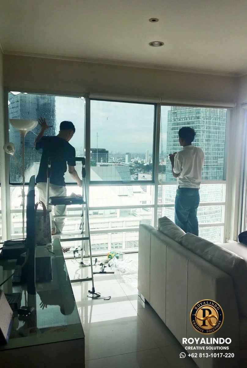Kaca Film Gedung dan Kantor Custom E