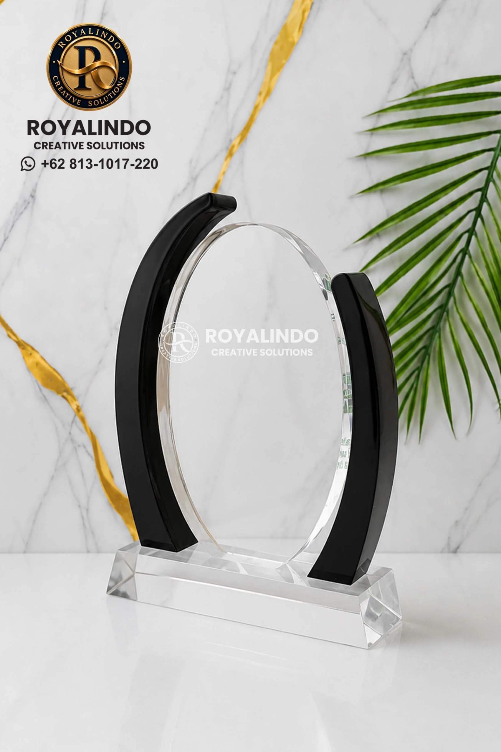Plakat Akrilik Custom Oval
